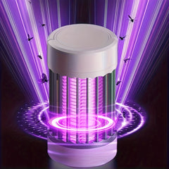 2/1pc Mosquito Killer Electric with USB, Silent Violet Light, Roman Style, Mosquito Zapper, Compact, Lightweight and Easy to Clean, Mosquito Repellent Outdoor, Mosquito Killer Lamp, Radiation-free, Safe-barriered, Idea for Mom&kids, Party | Camp